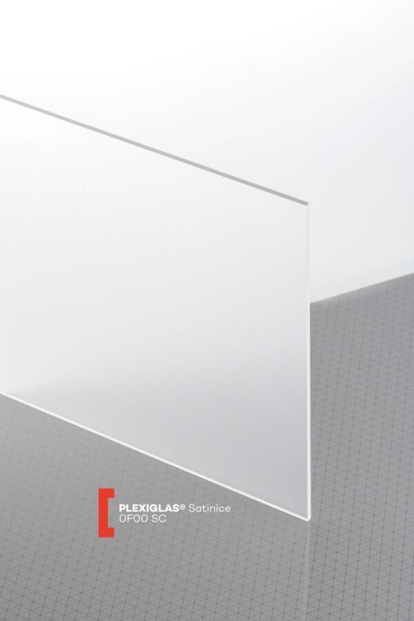 Ακρυλικά φύλλα Σατινέ μιας όψης PLEXIGLAS® Satinice SC