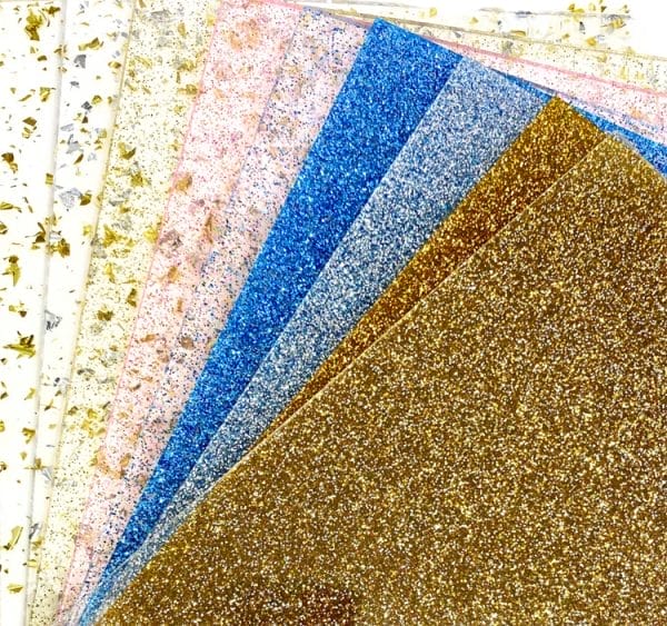 Ακρυλικά Φύλλα Green Cast® Galaxy Glitter Effect