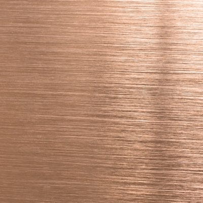 Copper Bright Brushed Anodised