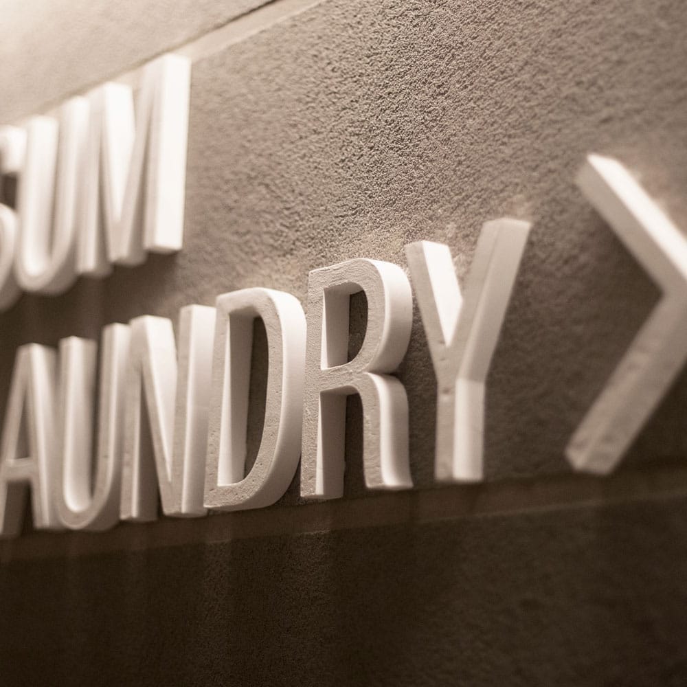 BOMA-5321-3D Letters on wall BOMA-5321-3D Letters on wall