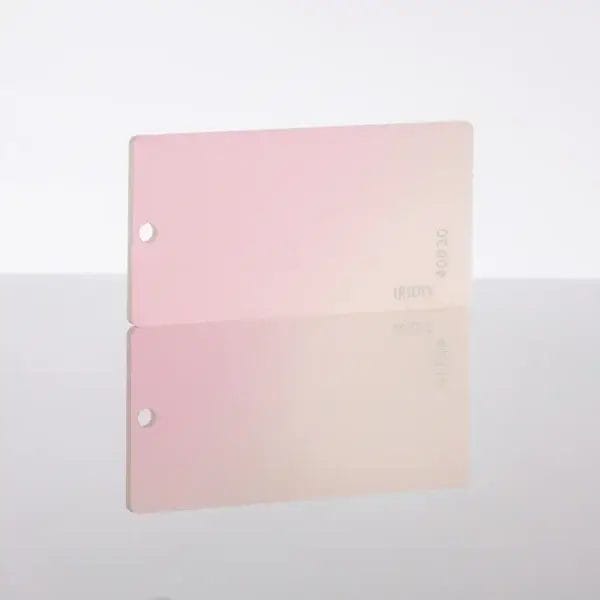 Plexiglass White Pink Iridis 40030