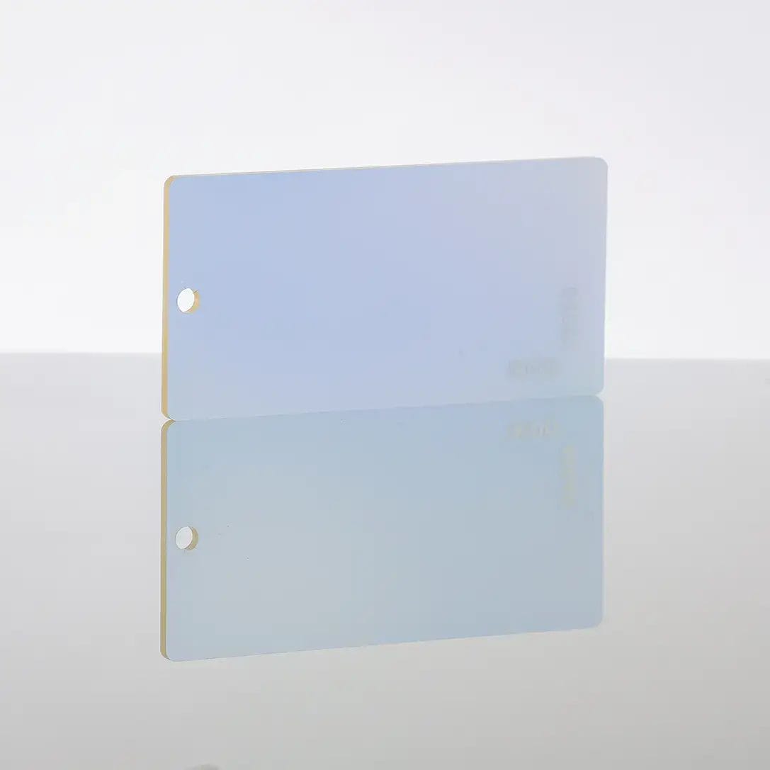 Plexiglass White Blue Iridis 40060