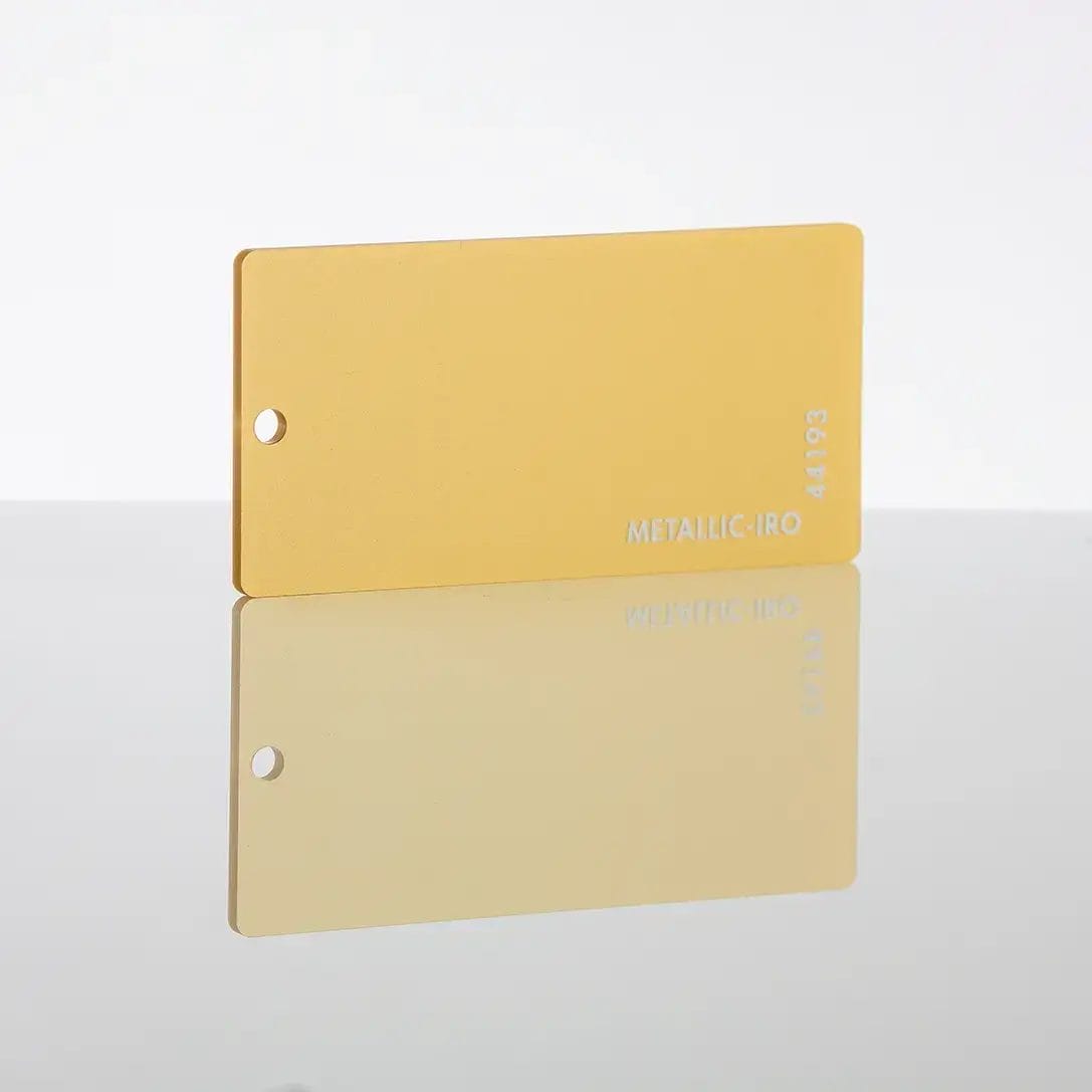 Plexiglass Metallic IRO Gold 44193