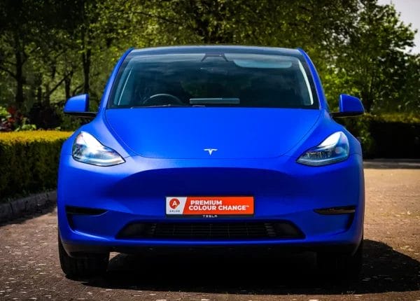 Χρωματιστή Μεμβράνη Αυτοκινήτου 456 Matte Berry Blue Aluminium-1