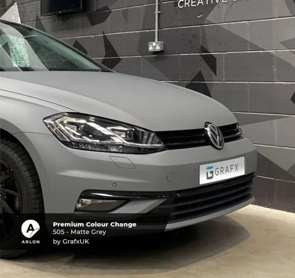 Χρωματιστή Μεμβράνη Αυτοκινήτου 505 Matte Grey