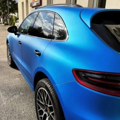 Χρωματιστή Μεμβράνη Αυτοκινήτου 555 Matte Aluminium Blue-1