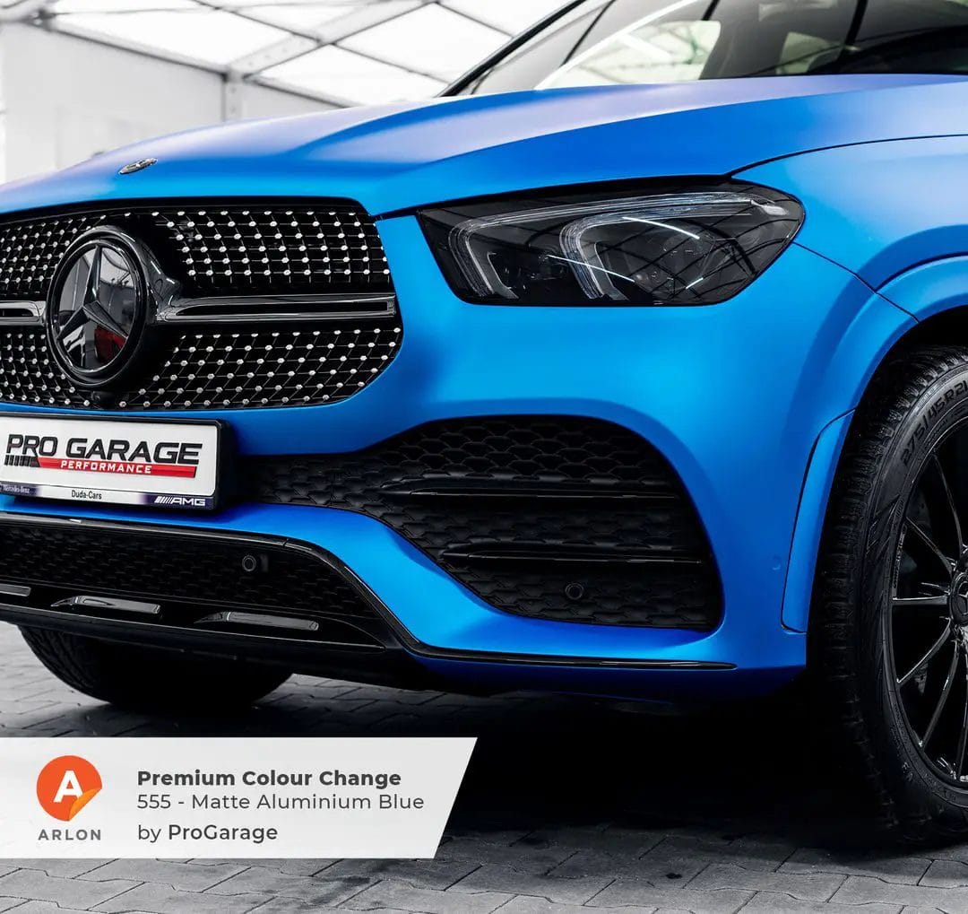 Arlon PCC 555 Matte Aluminium Blue-5