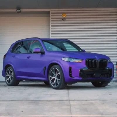 Χρωματιστή Μεμβράνη Αυτοκινήτου 557 Matte Aluminium Purple-1
