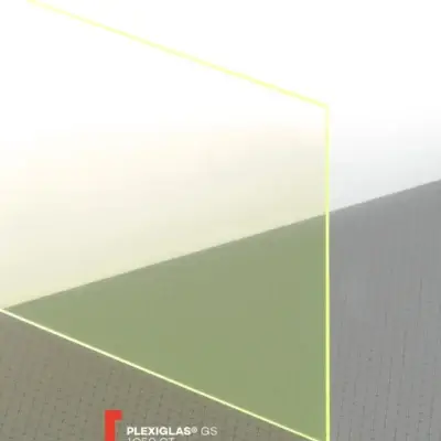 Plexiglas® GS Yellow 1C50 Fluorescent