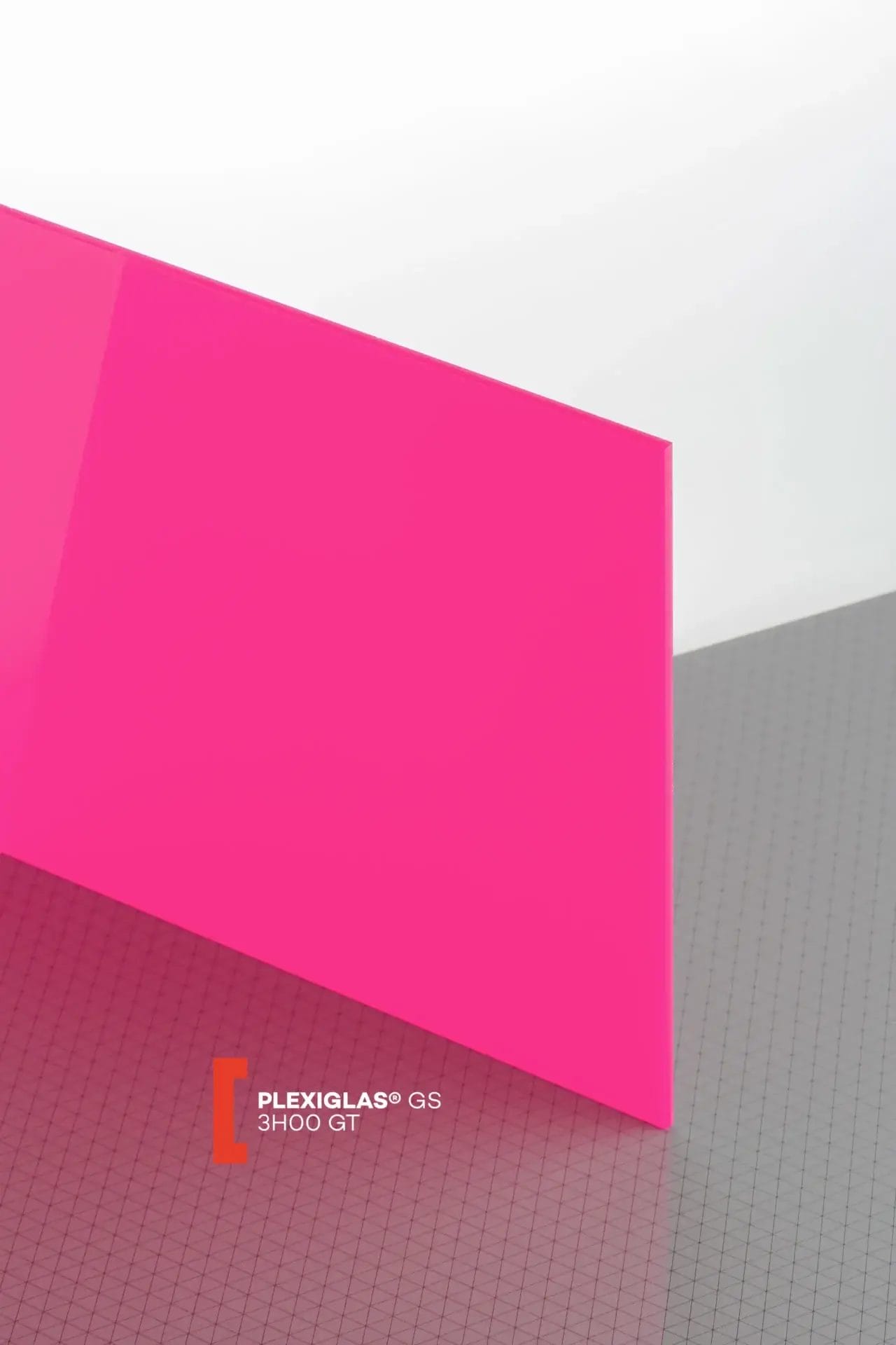 Plexiglas® GS Red 3H00