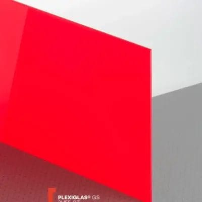 Plexiglas® GS Red 3H55