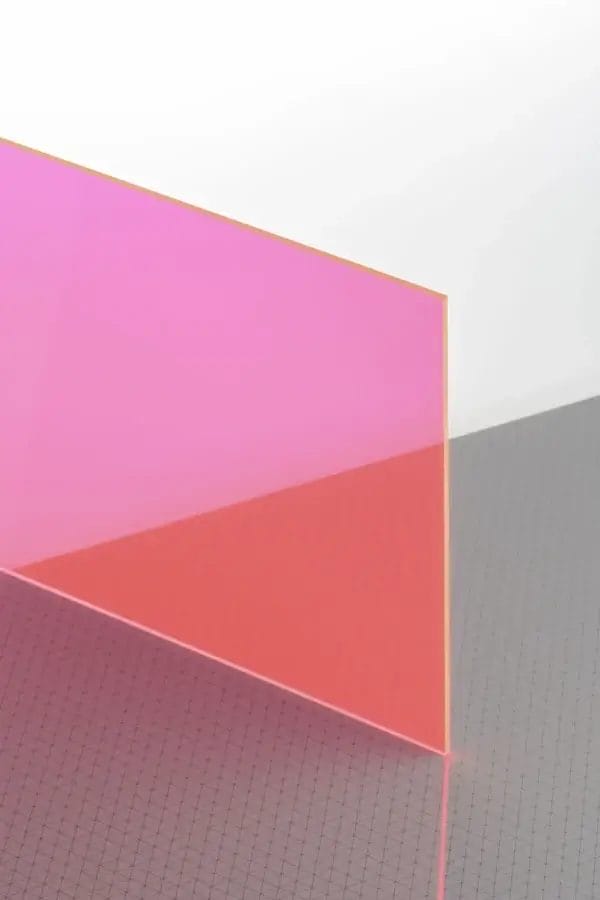 Plexiglas® GS Red 3C02 Fluorescent