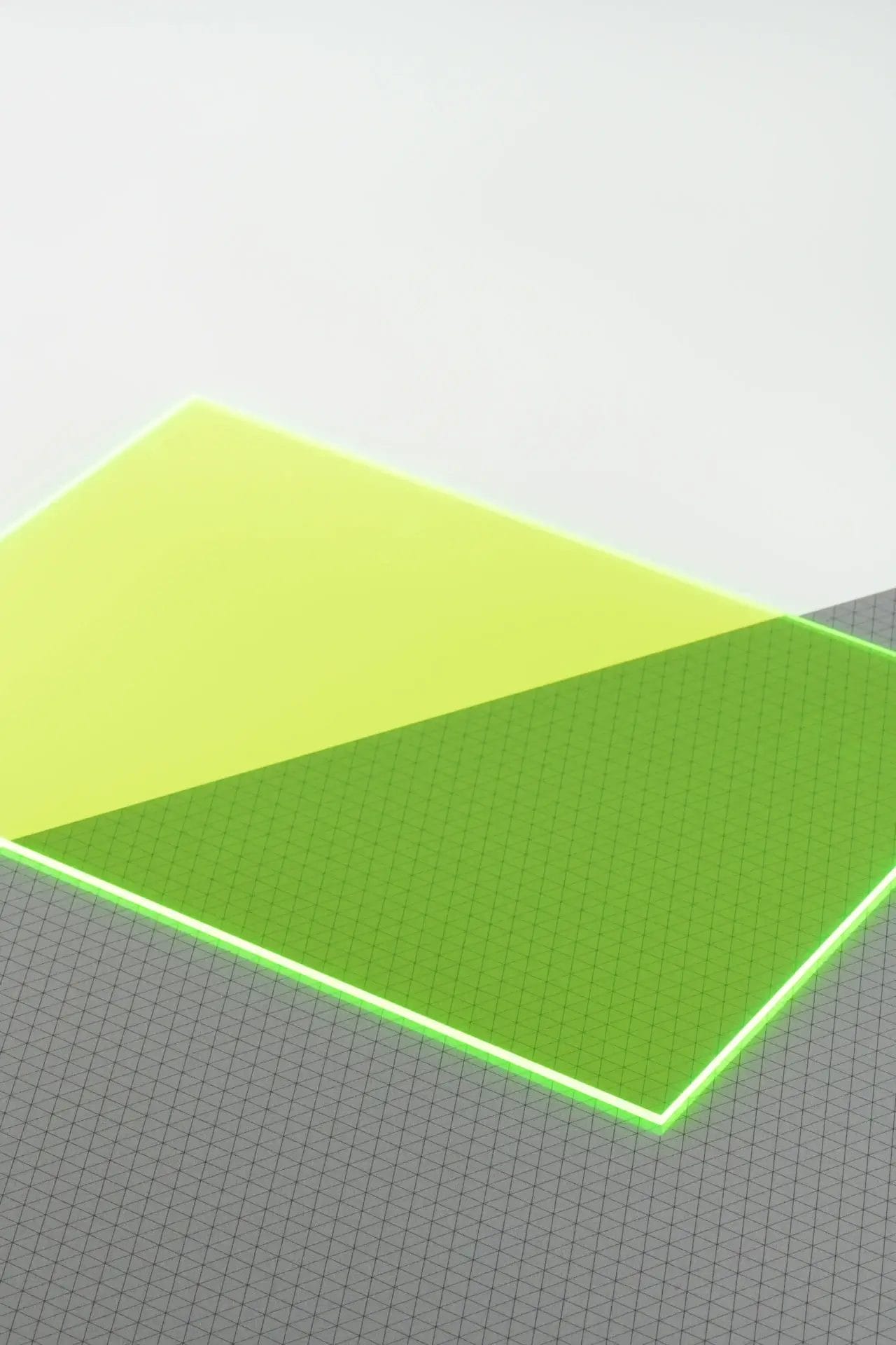 Plexiglas® GS Green 6C02 Fluorescent-3