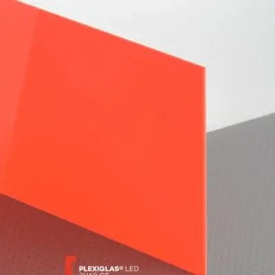 Plexiglas® LED Red 3H68