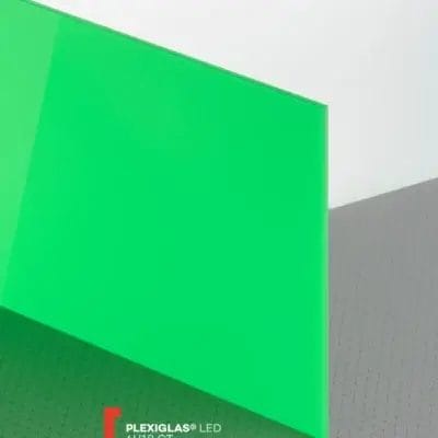 Plexiglas® LED Green 6H18