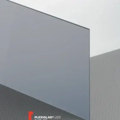 Plexiglas® LED Black-White 7H25