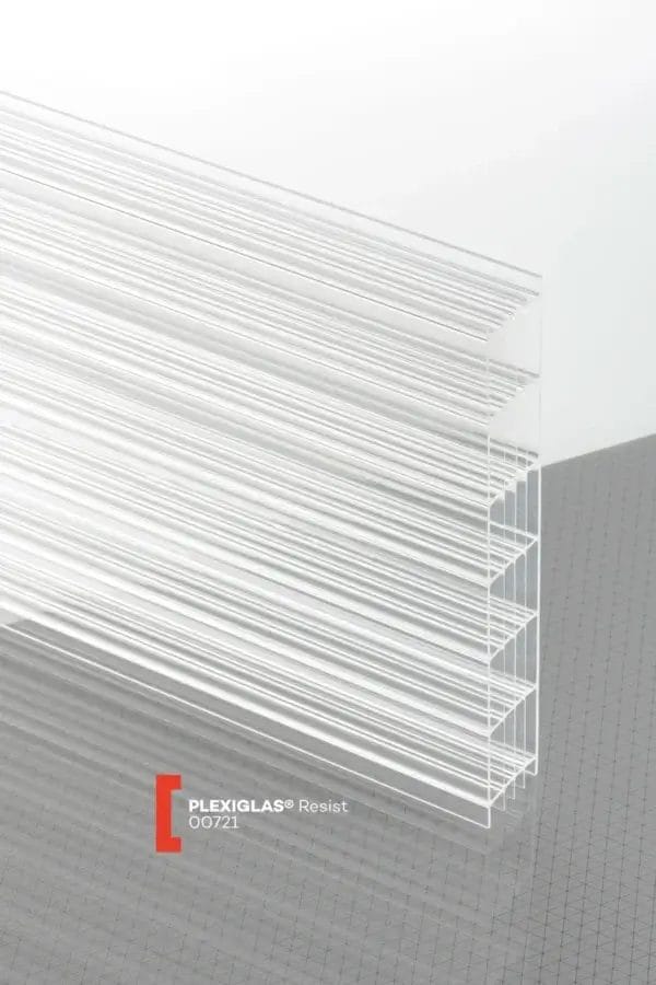 Plexiglas® Resist MultiSkin Clear 00721N