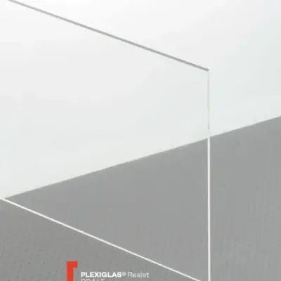 Plexiglas® Resist Solid Clear 0RA45