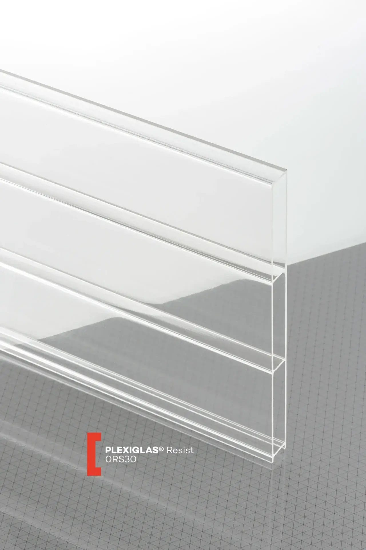 Plexiglas® Resist MultiSkin Clear 0RS30 NA