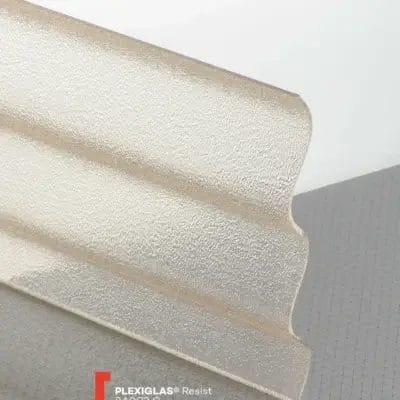 Plexiglas® Resist Corrugated Brown 8A003C