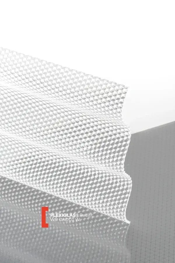 Plexiglas® Resist Corrugated Clear 0A001W