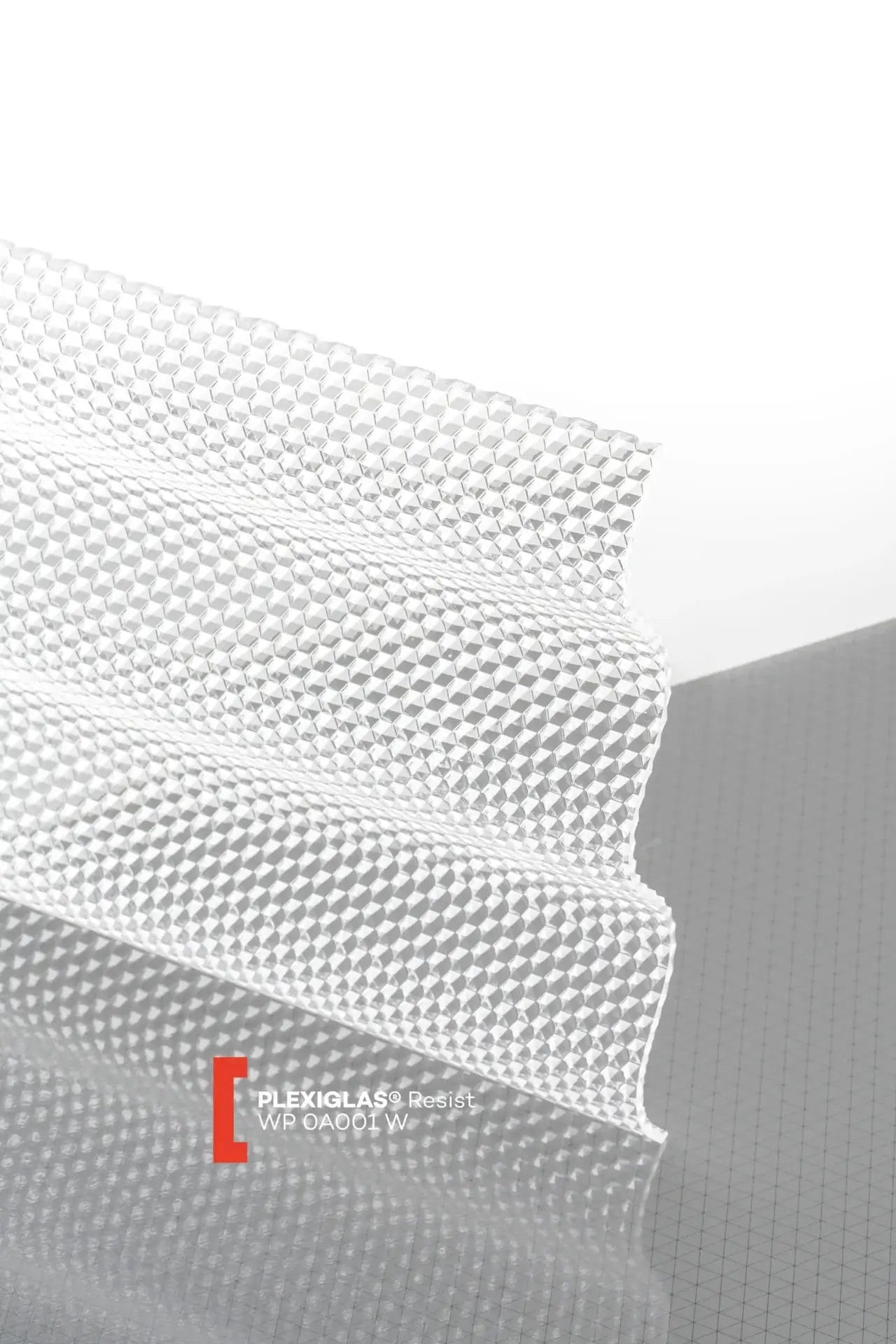 Plexiglas® Resist Corrugated Clear 0A001W Plexiglas® Resist Corrugated Clear 0A001W