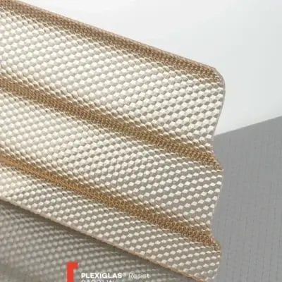 Plexiglas® Resist Corrugated Brown 8A001W