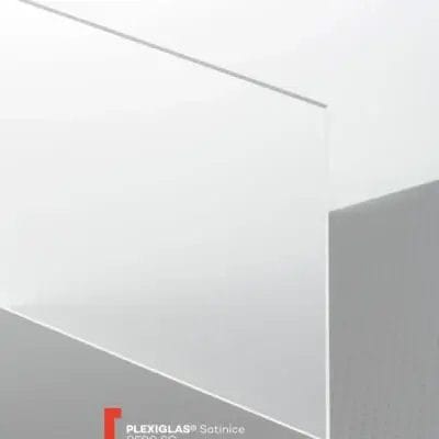 Plexiglas® Satinice Crystal Clear 0F00 SC