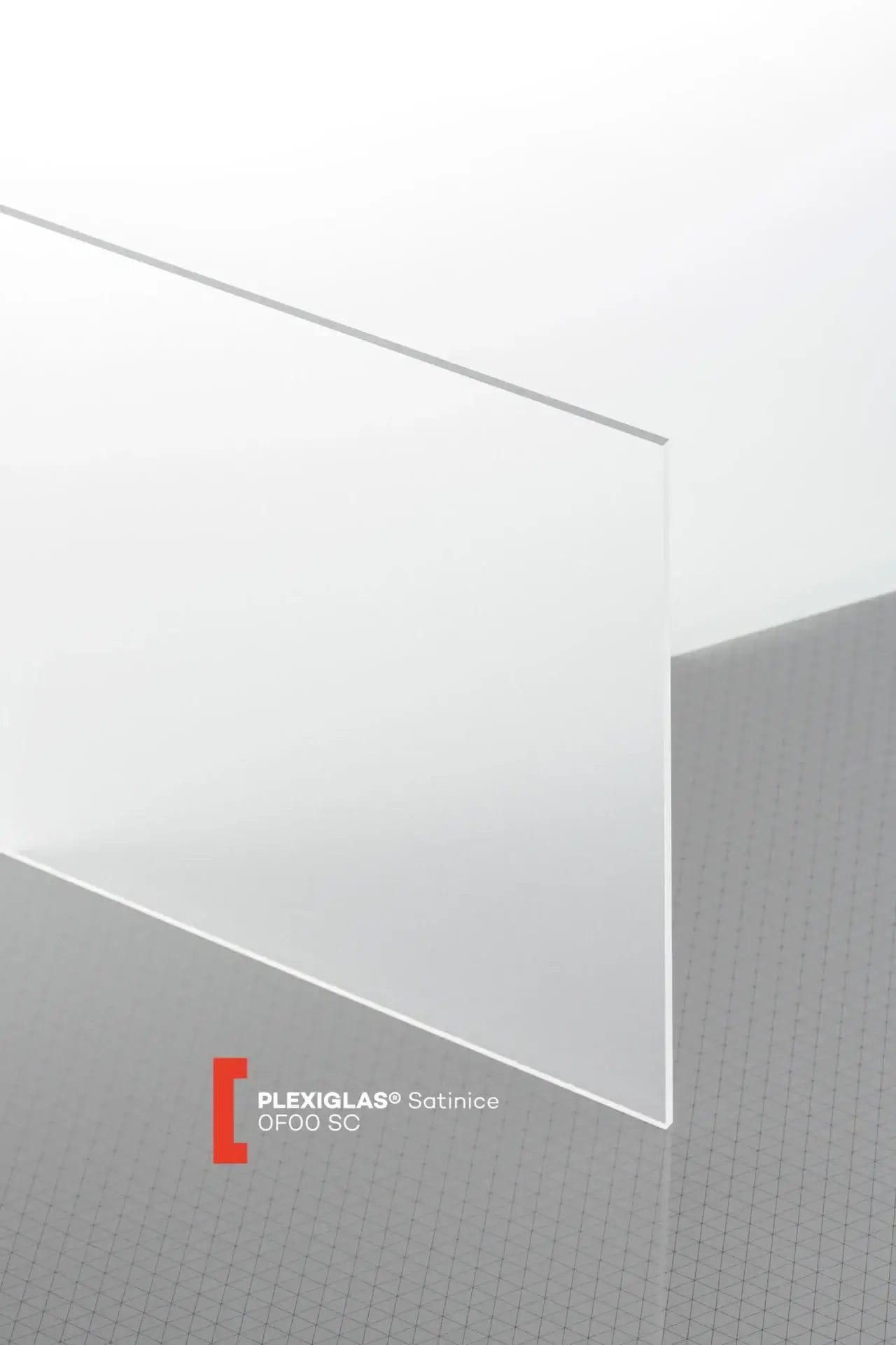 Plexiglas® Satinice Crystal Clear 0F00 SC