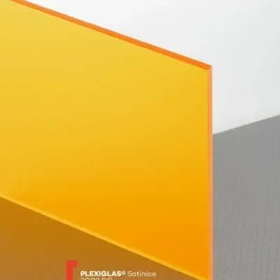 Plexiglas® Satinice Orange 2C02 DC
