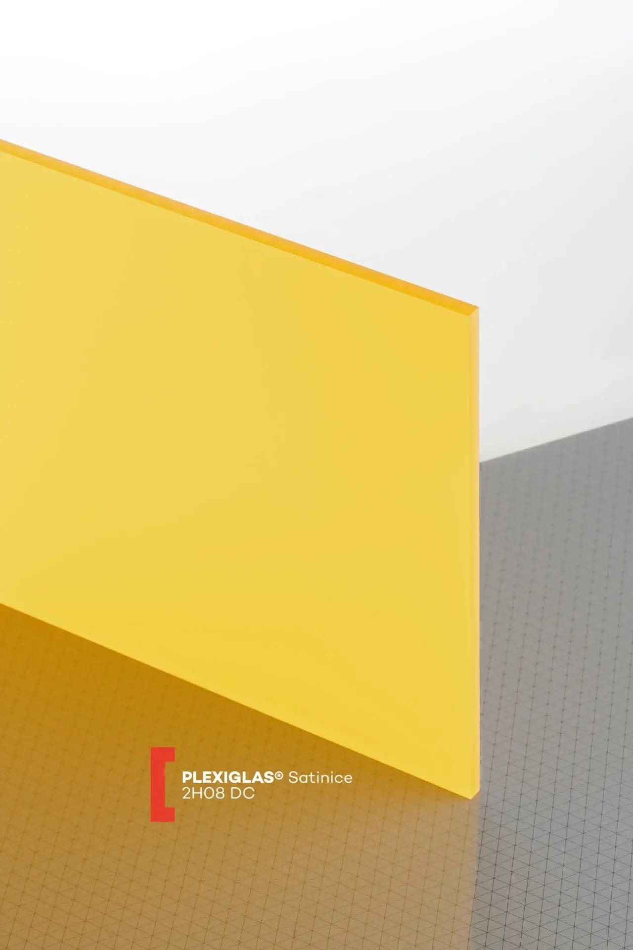 Plexiglas® Satinice Mandarin 2H08 DC Plexiglas® Satinice Mandarin 2H08 DC