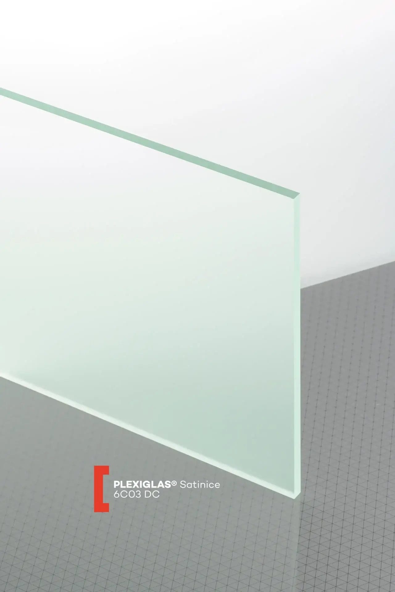 Plexiglas® Satinice Ice Green 6C03 DC Plexiglas® Satinice Ice Green 6C03 DC