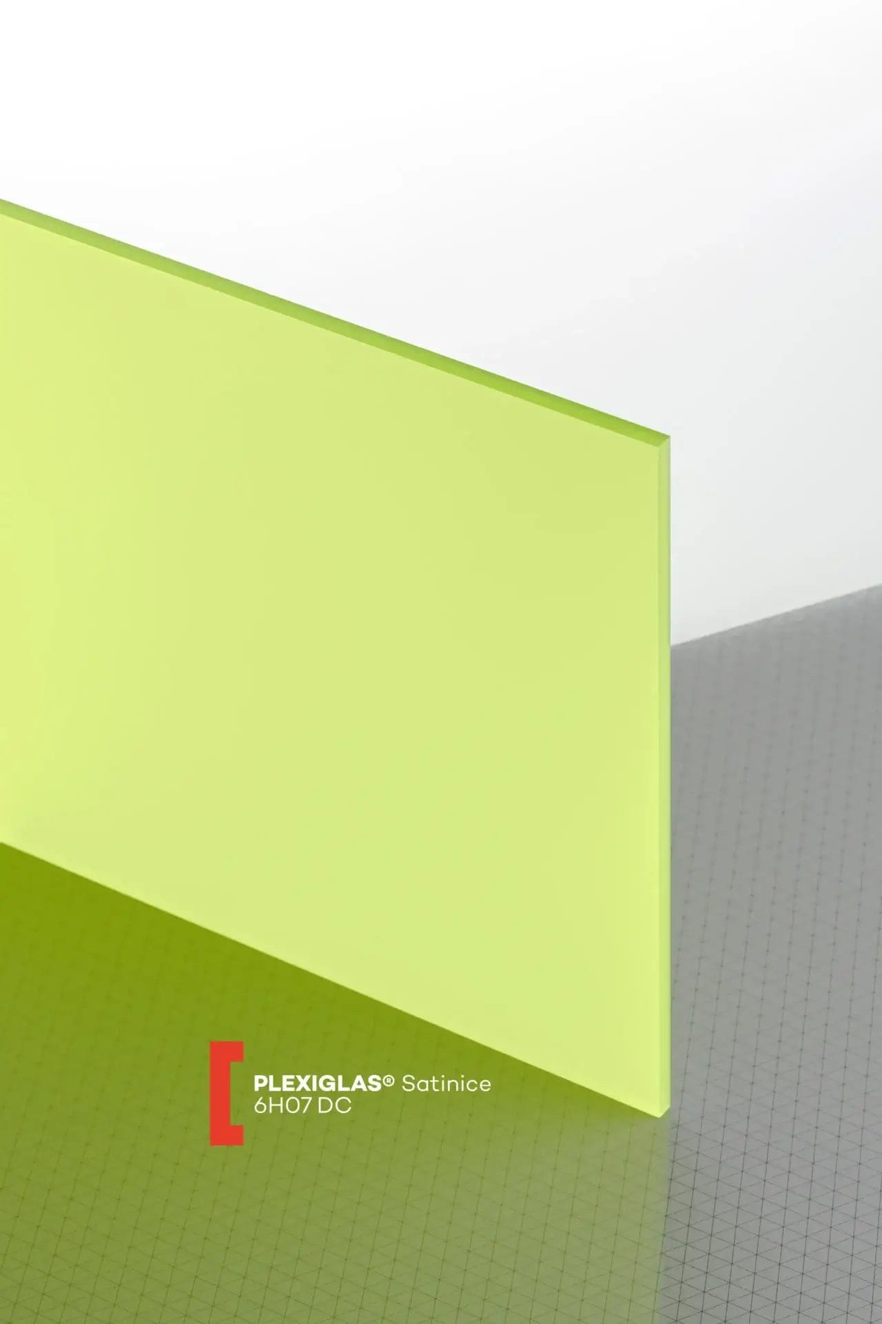 Plexiglas® Satinice Kiwi 6H07 DC Plexiglas® Satinice Kiwi 6H07 DC