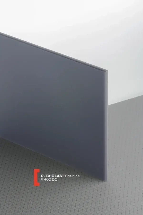 Plexiglas® Satinice Graphit 9H02 DC