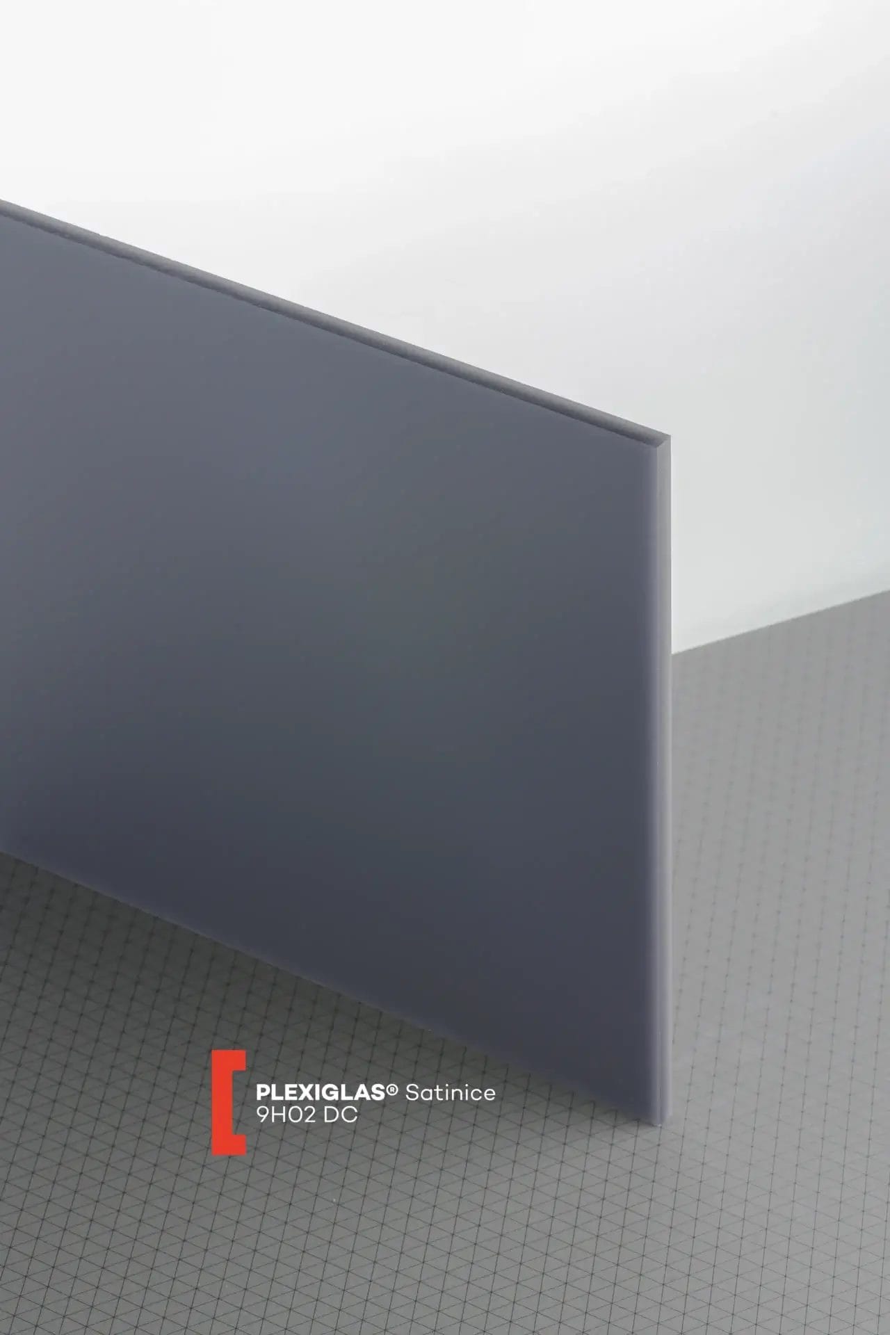 Plexiglas® Satinice Graphit 9H02 DC Plexiglas® Satinice Graphit 9H02 DC