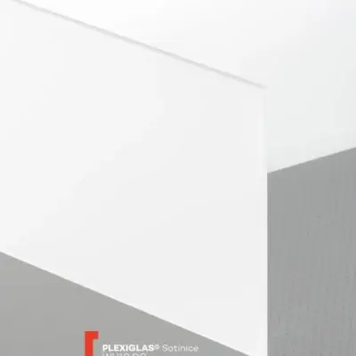 Plexiglas® Satinice White Snow WH01 DC