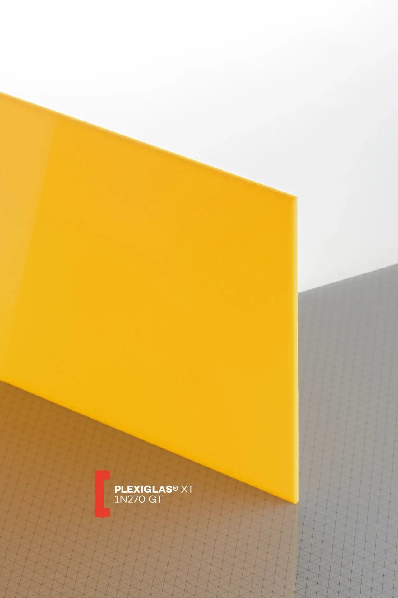 Plexiglas® XT Extruded Yellow 1N270 Plexiglas® XT Extruded Yellow 1N270
