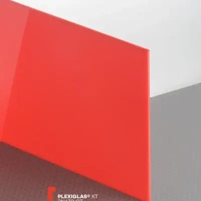Plexiglas® XT Extruded Red 3N670