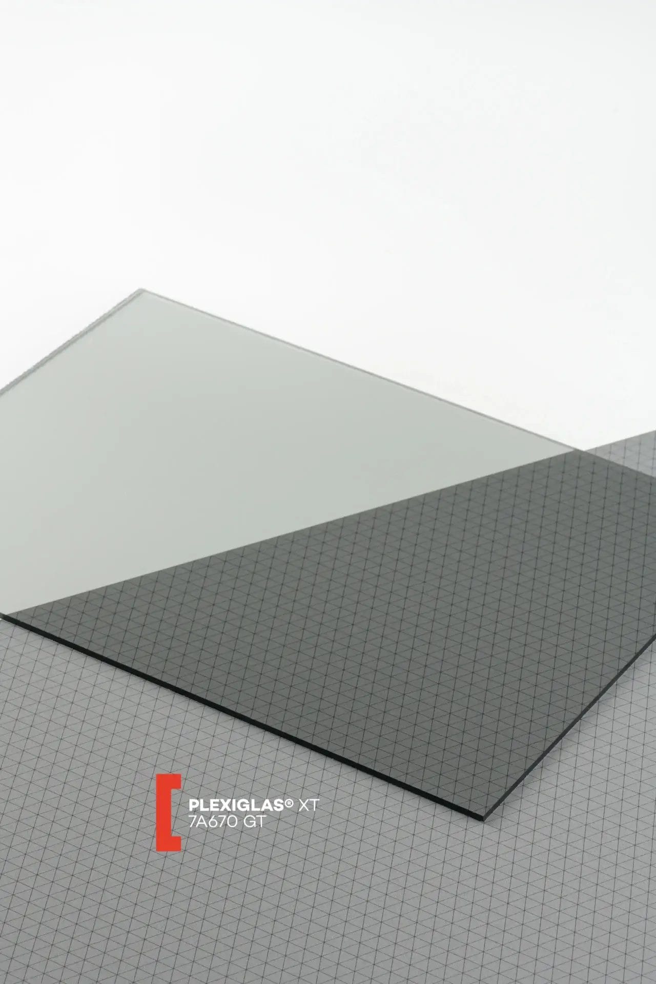 Plexiglas® XT Extruded Grey 7A670 XT Extruded Grey 7A670