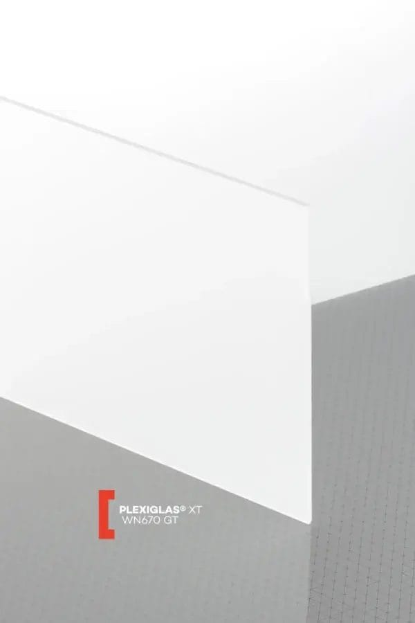 Plexiglas® XT Extruded White WN670