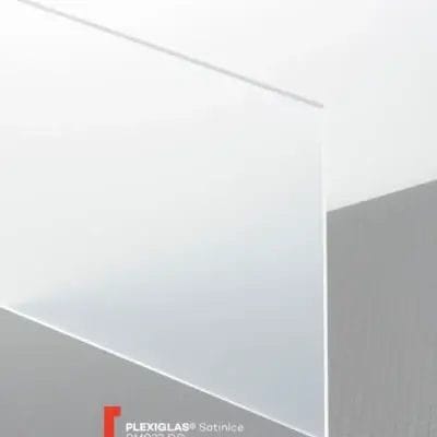 Plexiglas® Satinice Crystal Clear 0M033 DC