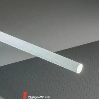 Plexiglas® Rod Clear 0E011 L Led