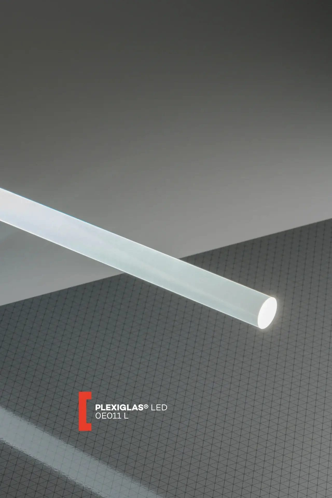 Plexiglas® Rod Clear 0E011 L Led Plexiglas® Rod Clear 0E011 L Led
