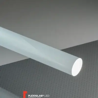 Plexiglas® Rod Clear 0E013 XΧL Led