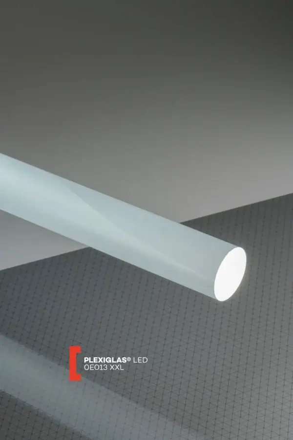 Plexiglas® Rod Clear 0E013 XΧL Led