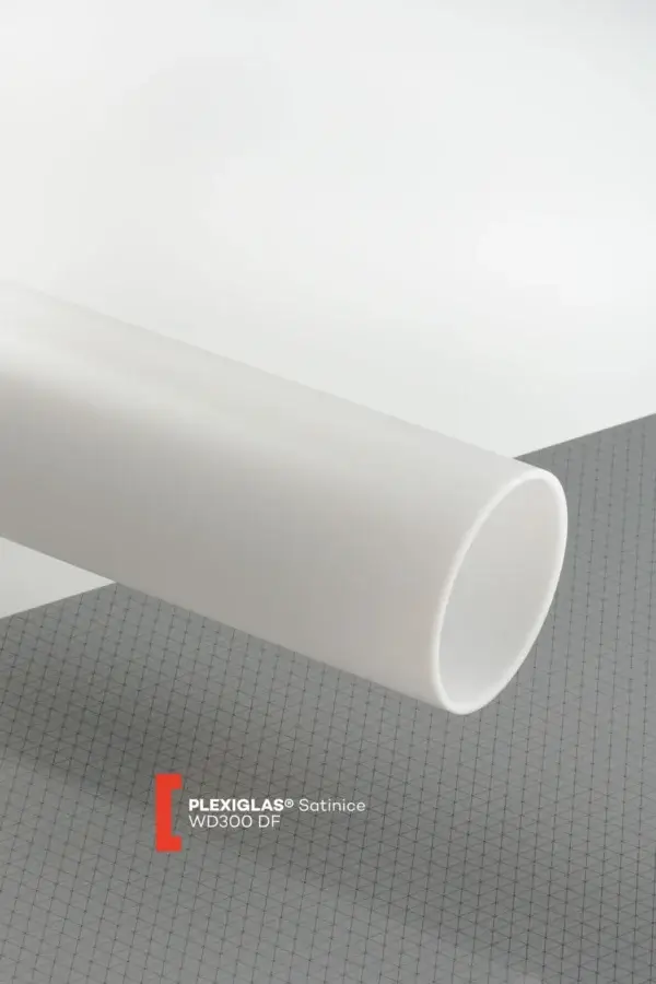 Plexiglas® Tube XT White WD300 DF