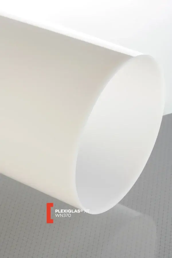 Plexiglas® Tube XT White WN370-200mm