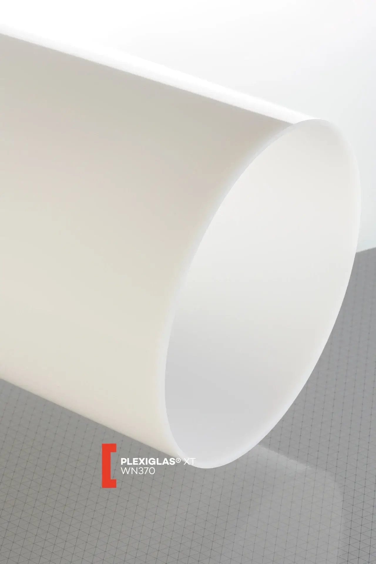 Plexiglas® Tube XT White WN370-200mm Plexiglas® Tube XT White WN370-200mm