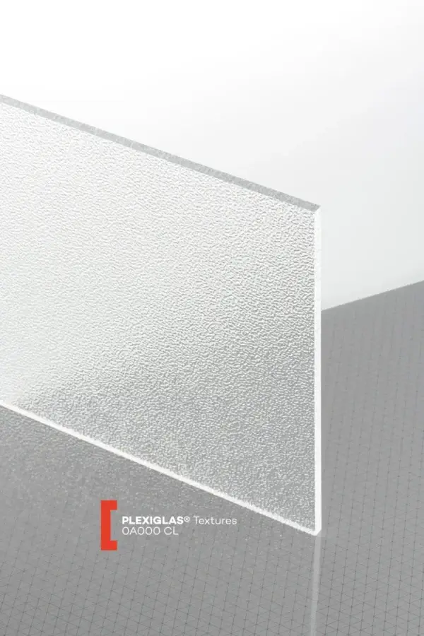 Plexiglas®Textures Clear Crimp 0A000 CL