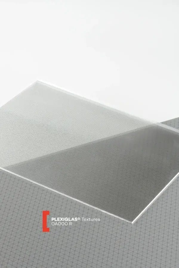Textures Clear Ribbed 0A000 R